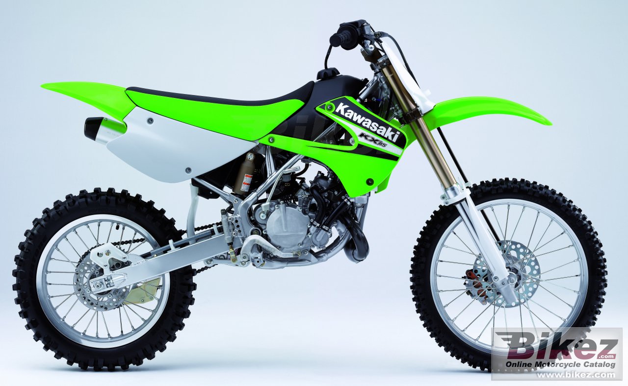 Big Kawasaki kx 85 ii grossrad picture and wallpaper from Bikez.com